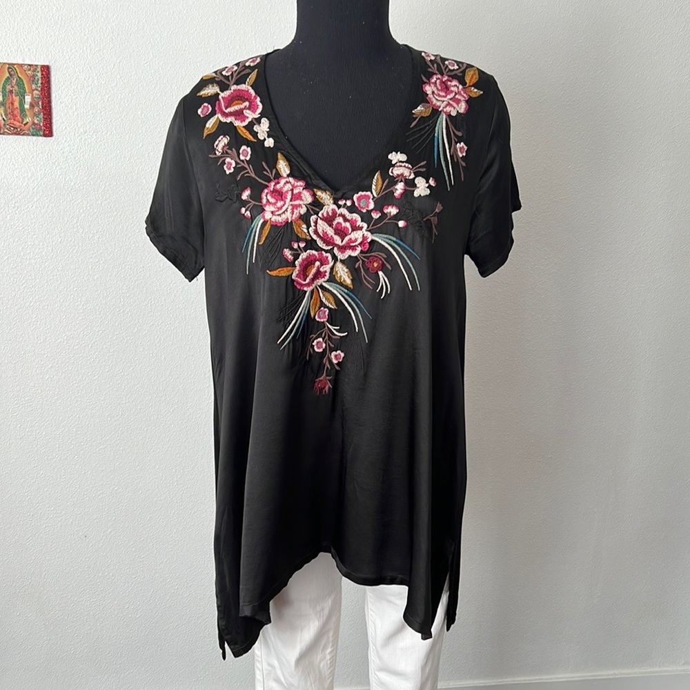 Johnny Was Embroidered Tunic